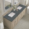 Lorelai 72" Double (Vanity Only Pricing) in Whitewashed Oak